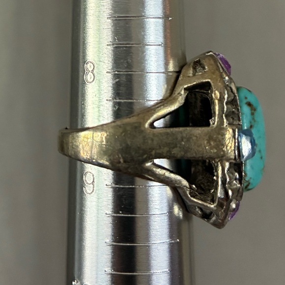 MULTI STONE RING SIZE 8.5 - Picture 8 of 8